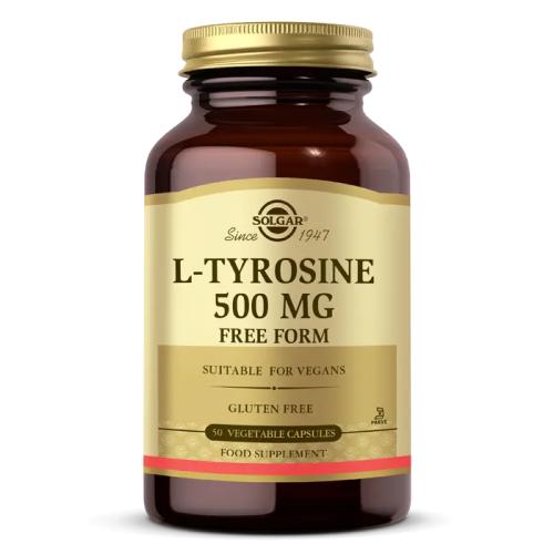 Solgar L-Tyrosine 500 mg 50 Kapsül